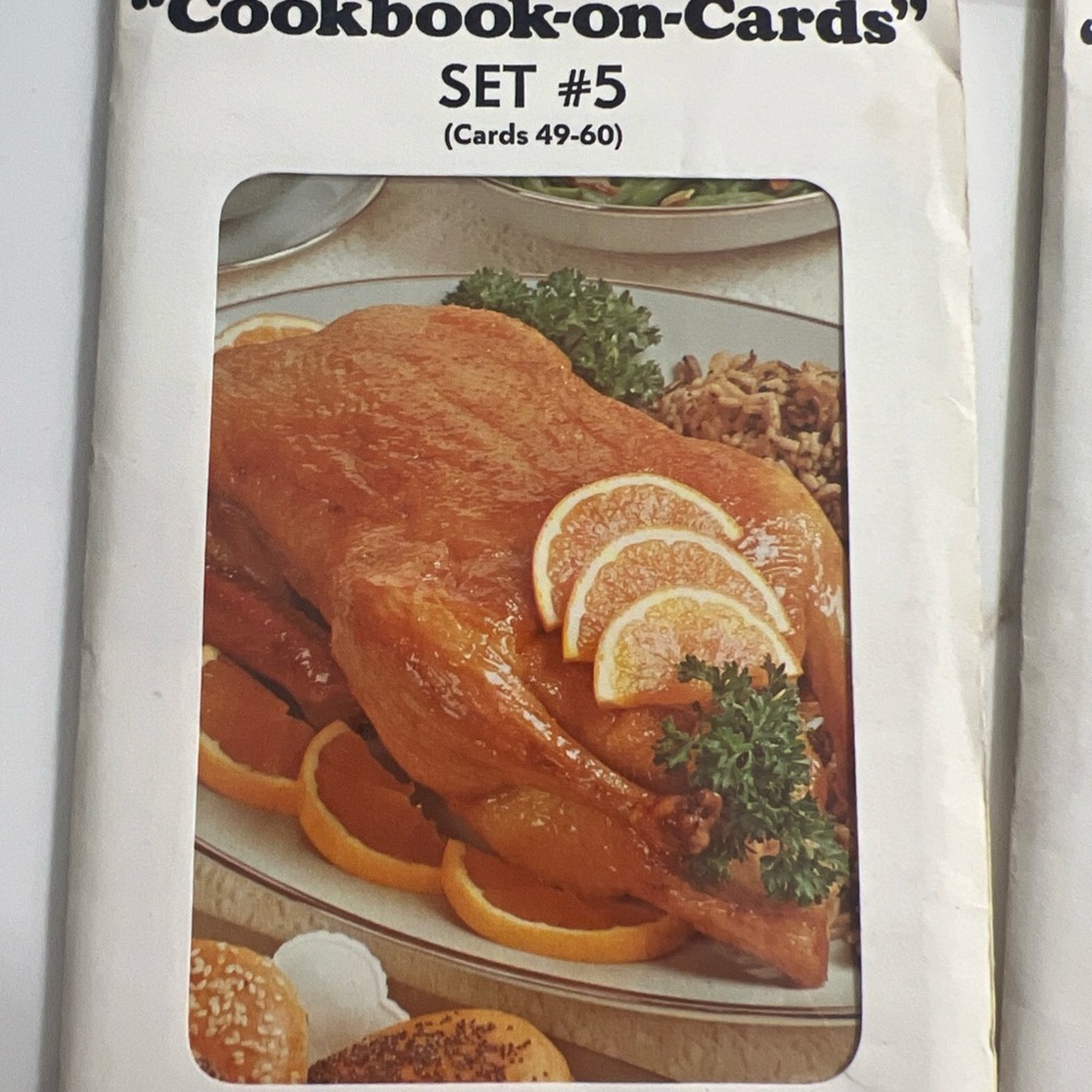 Cookbook-on-Cards Set Collection - Picture 4 of 9
